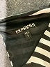 Express Stripes Black Casual Dress Size S - photo 7