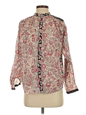 La Vie Rebecca Taylor Long Sleeve Blouse (view 1)