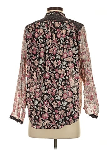 La Vie Rebecca Taylor Long Sleeve Blouse (view 2)