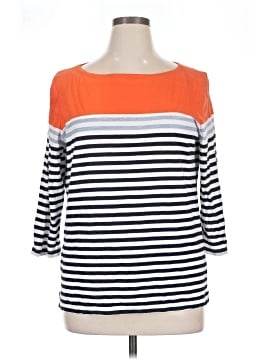 Ann Taylor LOFT Outlet 3/4 Sleeve T-Shirt (view 1)