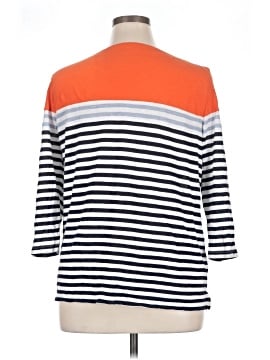 Ann Taylor LOFT Outlet 3/4 Sleeve T-Shirt (view 2)