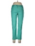 Roz & Ali Solid Teal Casual Pants Size 10 - photo 1