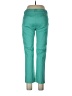 Roz & Ali Solid Teal Casual Pants Size 10 - photo 2
