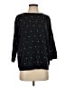 J.Jill Polka Dots Black Pullover Sweater Size S - photo 1