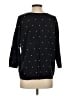 J.Jill Polka Dots Black Pullover Sweater Size S - photo 2