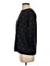 J.Jill Polka Dots Black Pullover Sweater Size S - photo 5