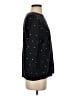 J.Jill Polka Dots Black Pullover Sweater Size S - photo 4