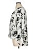 West Kei 100% Polyester Silver 3/4 Sleeve Blouse Size XL - photo 5