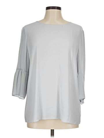 Eileen Fisher 3/4 Sleeve Silk Top (view 1)