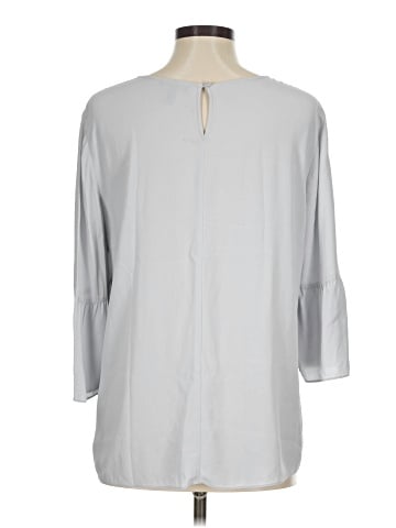 Eileen Fisher 3/4 Sleeve Silk Top (view 2)