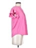 Mine 100% Polyester Pink Short Sleeve Blouse Size S - photo 4