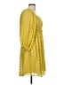 Listicle 100% Polyester Yellow Casual Dress Size L - photo 4