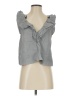 Tibi Gray Sleeveless Blouse Size 2 - photo 1
