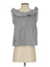 Tibi Gray Sleeveless Blouse Size 2 - photo 2
