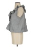Tibi Gray Sleeveless Blouse Size 2 - photo 5
