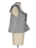 Tibi Gray Sleeveless Blouse Size 2 - photo 4