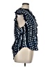 DKNY 100% Polyester Blue Sleeveless Blouse Size XL - photo 4