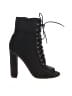 Liliana Black Sandals Size 7 1/2 - photo 1