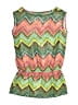 Ella Moss Chevron-herringbone Green Dress Size L (kids) - photo 2