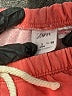 Zara Color Block Orange Shorts Size 3y - photo 3
