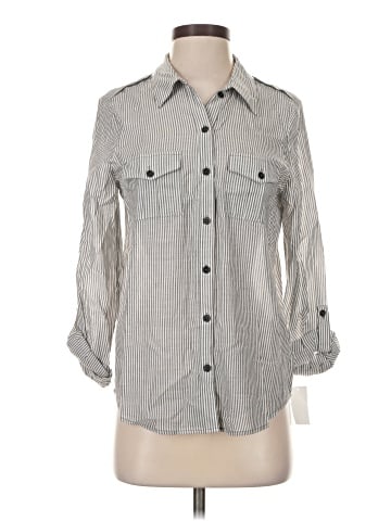 Joie 3/4 Sleeve Button-Down Shirt (view 1)