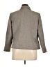 Le Suit Chevron-herringbone Gray Blazer Size 14 Petite - photo 2