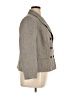 Le Suit Chevron-herringbone Gray Blazer Size 14 Petite - photo 4