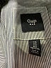 Gap Outlet Gray 3/4 Sleeve Button-Down Shirt Size S - photo 7