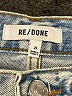 RE/DONE 100% Cotton Color Block Blue Jeans Size 25 waist - photo 7