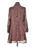 TCEC 100% Polyester Paisley Brown Casual Dress Size M - photo 2