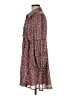 TCEC 100% Polyester Paisley Brown Casual Dress Size M - photo 5