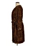 J.Crew Animal Print Brown Cocktail Dress Size 16 - photo 5