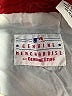 MLB 100% Nylon Color Block Red Jacket Size 4 - photo 3