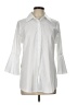 Insight White 3/4 Sleeve Button-Down Shirt Size L - photo 1