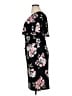 Connected Apparel Floral Black Casual Dress Size 14 - photo 5
