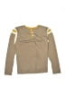 Crewcuts 100% Cotton Brown Long Sleeve Henley Size XL (kids) - photo 1