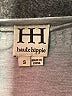 Haute Hippie 100% Modal Gray Short Sleeve Top Size S - photo 7