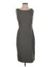 Ann Taylor Solid Gray Casual Dress Size 2 - photo 1