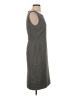 Ann Taylor Solid Gray Casual Dress Size 2 - photo 4