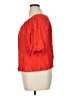 Sanctuary 100% Rayon Orange Short Sleeve Blouse Size XL - photo 5