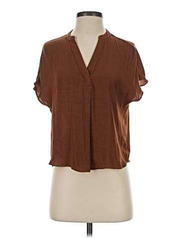 Maison d' Amelie Short Sleeve Blouse (view 1)