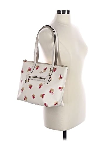 Coach Leather Tote (view 2)