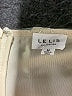 Le Lis 100% Polyester Stars Ivory Long Sleeve Blouse Size M - photo 3