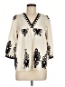 Unbranded Ivory 3/4 Sleeve Blouse Size M - photo 1