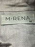 M Rena Gray Short Sleeve Button-Down Shirt Size M - photo 7