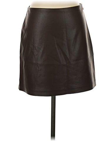 LE BOP Faux Leather Skirt (view 1)
