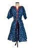 Printfresh 100% Organic Cotton Blue Casual Dress Size S - photo 1