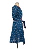 Printfresh 100% Organic Cotton Blue Casual Dress Size S - photo 4