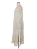 Flax Stripes Silver Casual Dress Size 6 (S) - photo 5