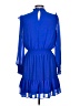 CeCe 100% Polyester Blue Cocktail Dress Size L - photo 2